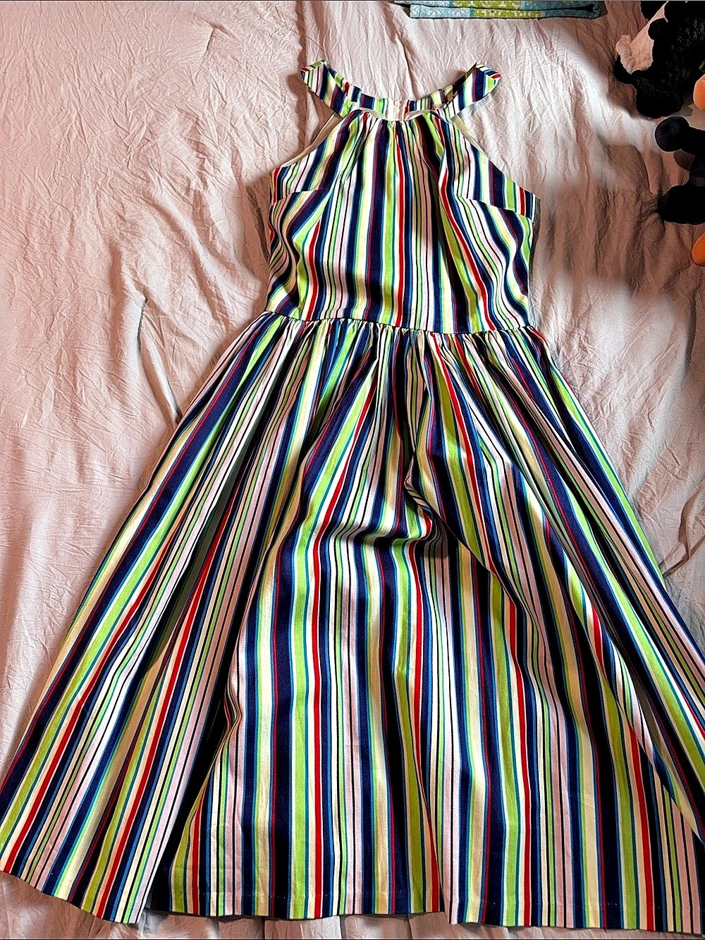 Pinup Couture  Striped Dress Size Medium Like New